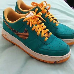 AF1s  Turbo Green, Atomic Mango, Purple Venom